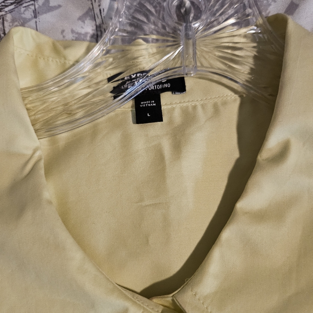 Yellow Button-Up Shirt - Picture 2 of 5